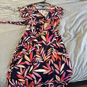 Summer wrap around dress